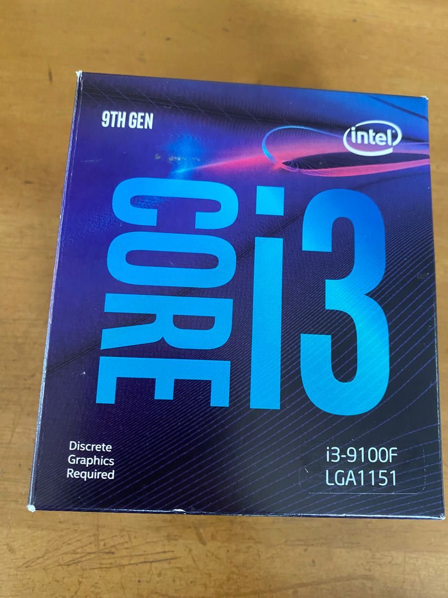 【美品】Intel core i3-9100F
