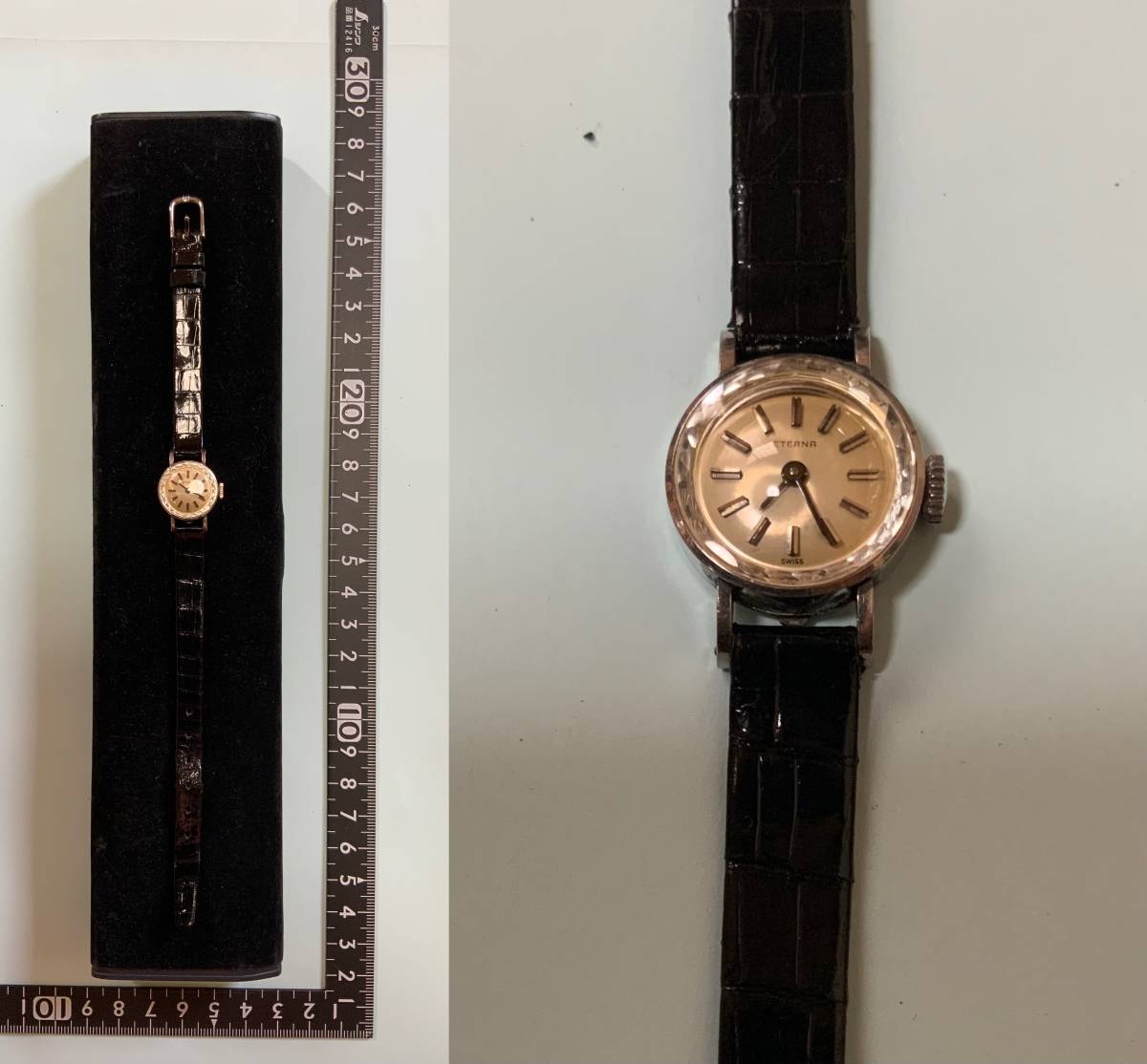 [ супер-скидка * прекрасный товар * высококлассный наручные часы ] Eterna Швейцария бренд высококлассный наручные часы женский рабочее состояние подтверждено ручной завод 