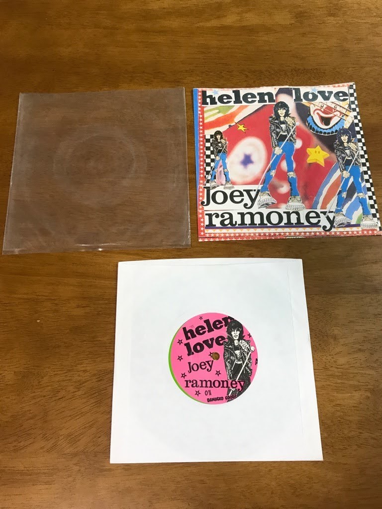 A/7インチ ジョーイ・ラモーン (Joey ramoney) helen love ラモーンズ Ramones レコード_画像3