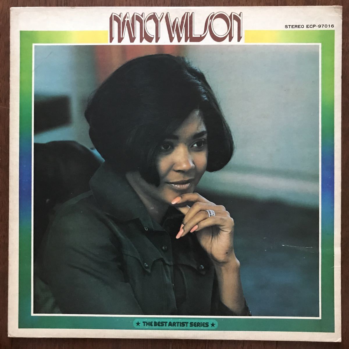 プロモLP NANCY WILSON/THE BEST ARTIST SERIES 日本盤 ナンシー・ウィルソン 見本盤の画像1