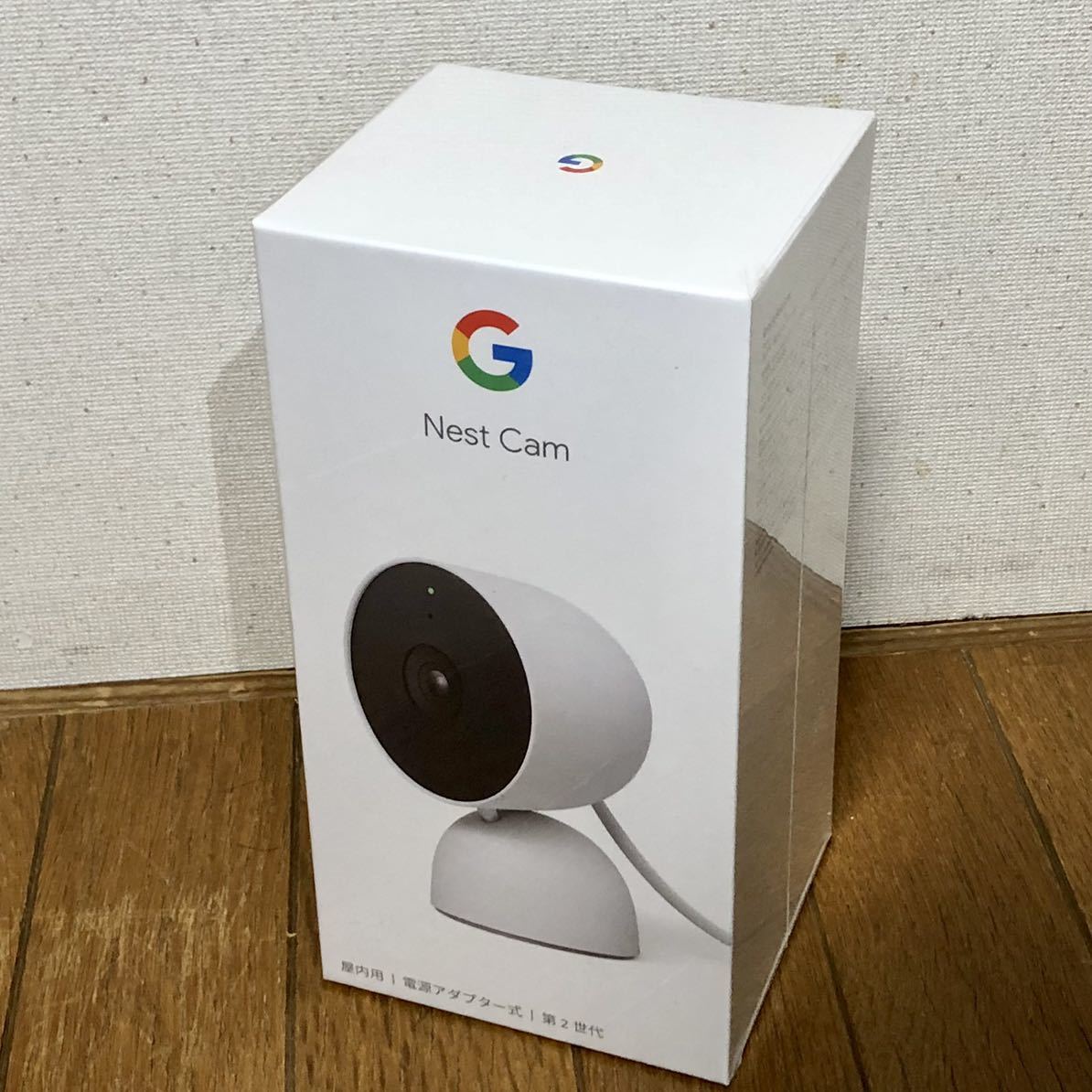 新品未使用Google Nest Cam(屋内用/電源アダプター式) GA01998-JP