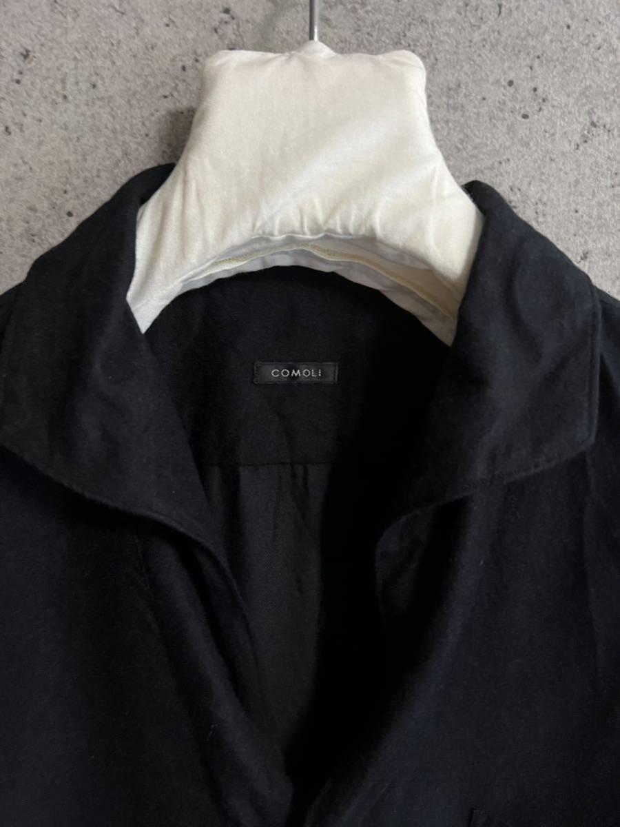 激安価格の 【正規店購入】COMOLI 23SS シルクネルスキッパーシャツ