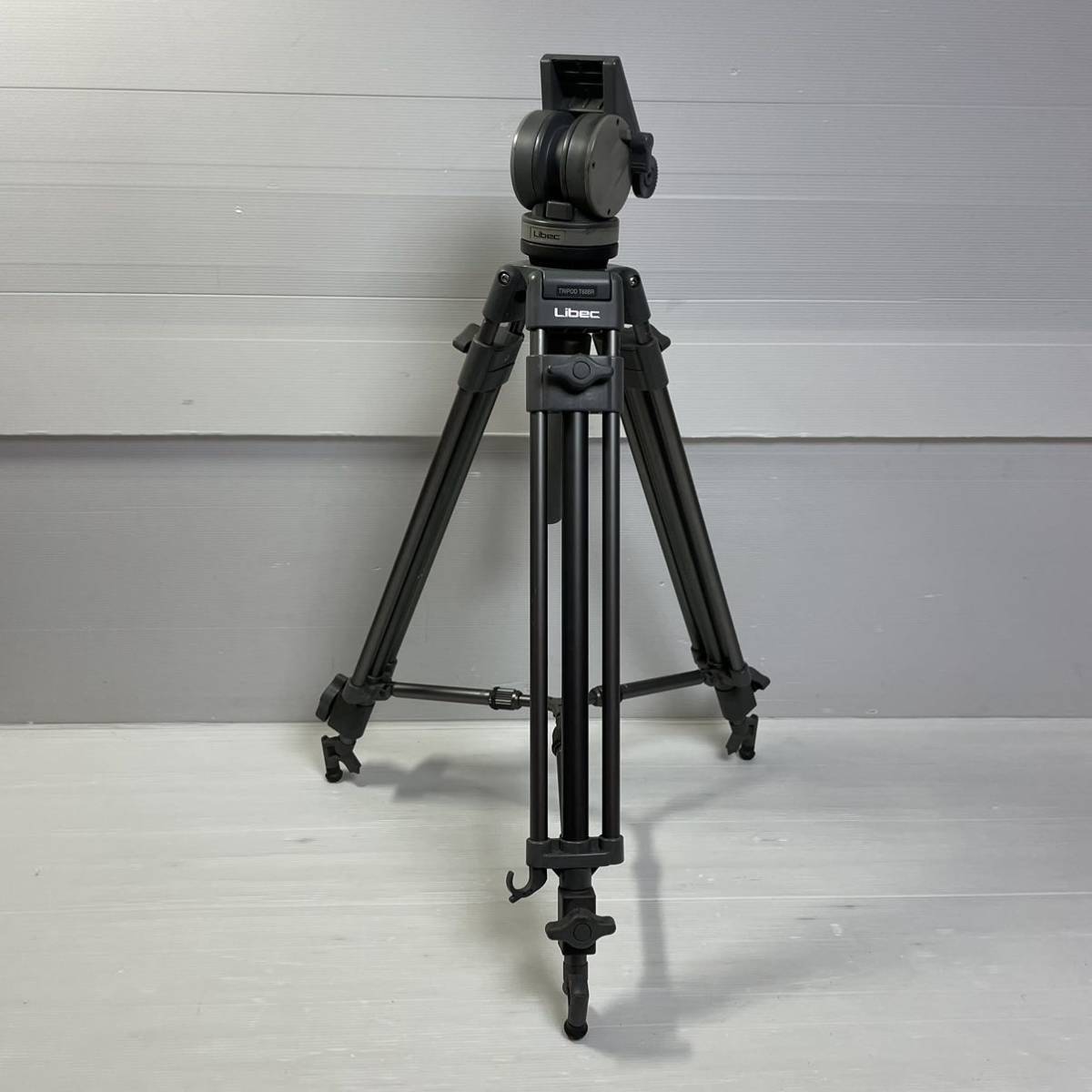 玄関先迄納品 三脚 T68BR TRIPOD リーベック Libec ◯H41 + 雲台 DV