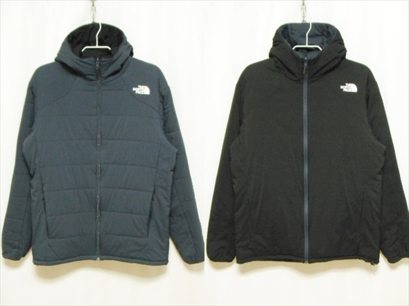 【YPJ200】良品★THE NORTH FACE ザ・ノースフェイス プリマロフト 中綿ジャケット NY81877 XLサイズ リバーシブル パーカー パーテックス_画像1