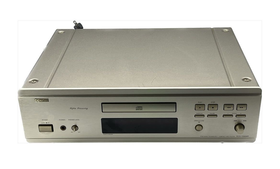DENON CDプレーヤー CDデッキ DCD-1550AR-