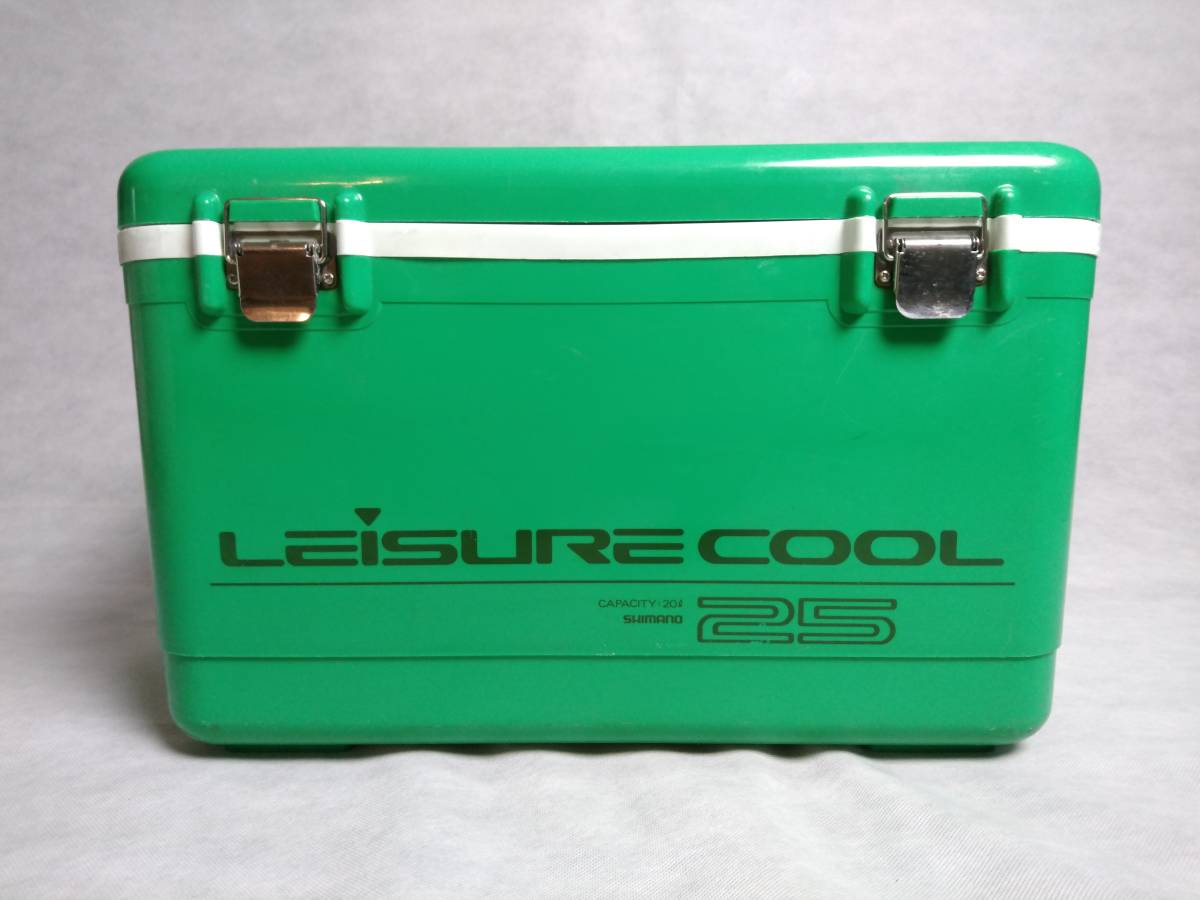 Shimano LEISURE COOL 25冷藏箱20升使用    原文:シマノ LEISURE COOL25 クーラーボックス 20L 中古 