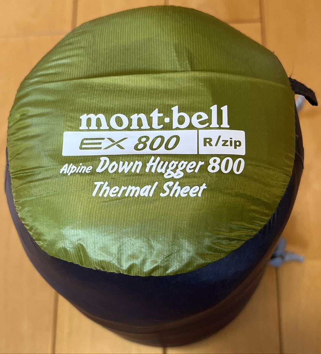 【超美品】モンベル(mont-bell) アルパインダウンハガー800 サーマルシーツ_画像1