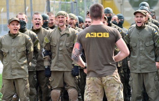 送料込　L　アゾフ大隊　アゾフ連隊　オリジナルTシャツ　ウクライナ軍_画像1