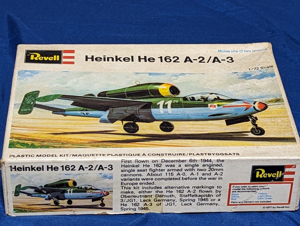 Revell 1/72 ハインケル He 162 A-2/ A-3の画像1