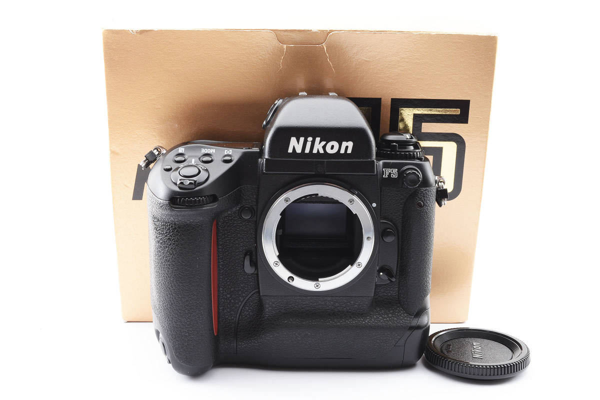 【美品】 Nikon F5 ボディ フィルム カメラ 一眼レフ ニコン 【元箱付き】 【動作確認済み】 #746