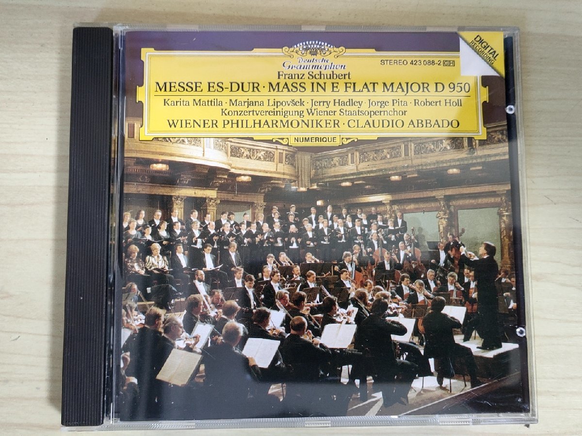 CD フランツ・シューベルト メッセ エスデュ ミサ曲/Franz Schubert カリタ・マッティラ/マルヤーナ・リポフシェク/クラシック/D325417_画像1