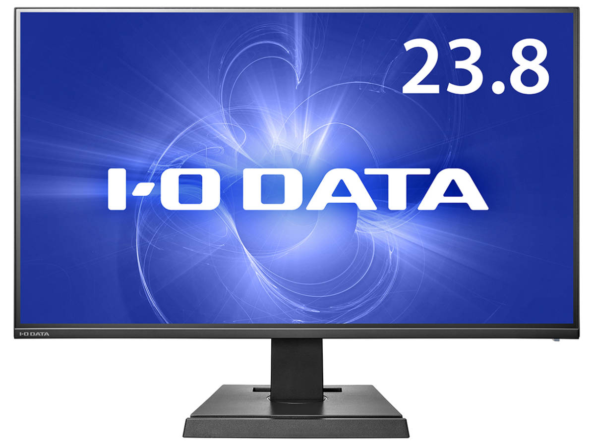 IOデータ　LCD-DF241SXVK [23.8インチ ブラック]　展示品　75Hz＆PS4対応！ 3辺フレームレスなゲーミングモニターQJ