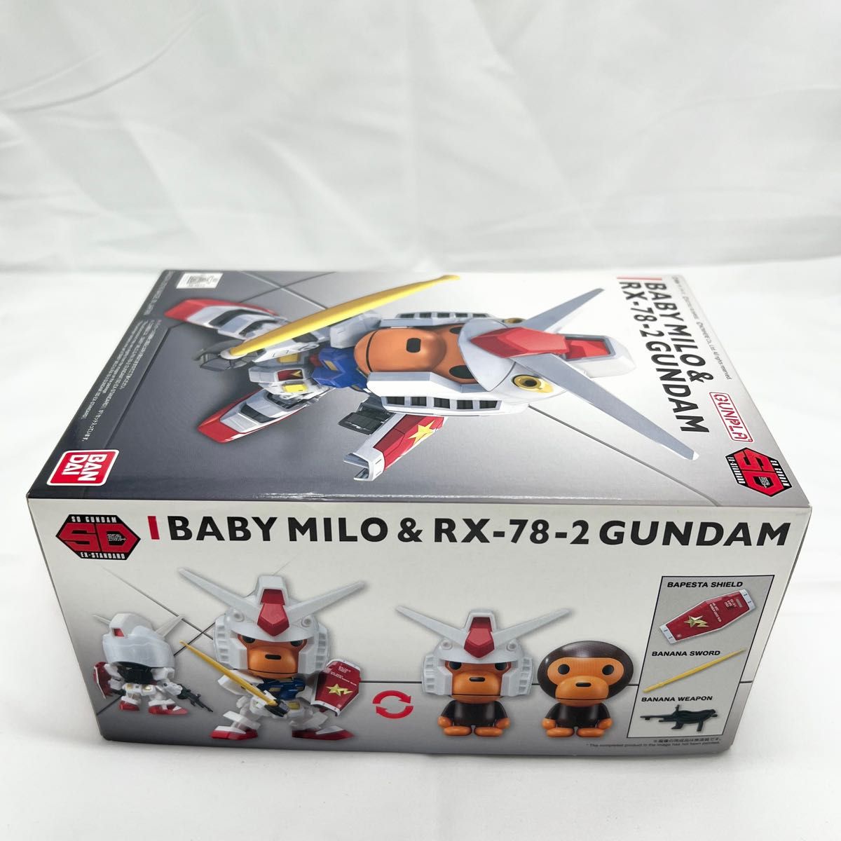 【新品未組立】ベイビーマイロ ＆ RX-78-2 ガンダム「機動戦士ガンダム×BABY MILO」 SDガンダム EXスタンダード