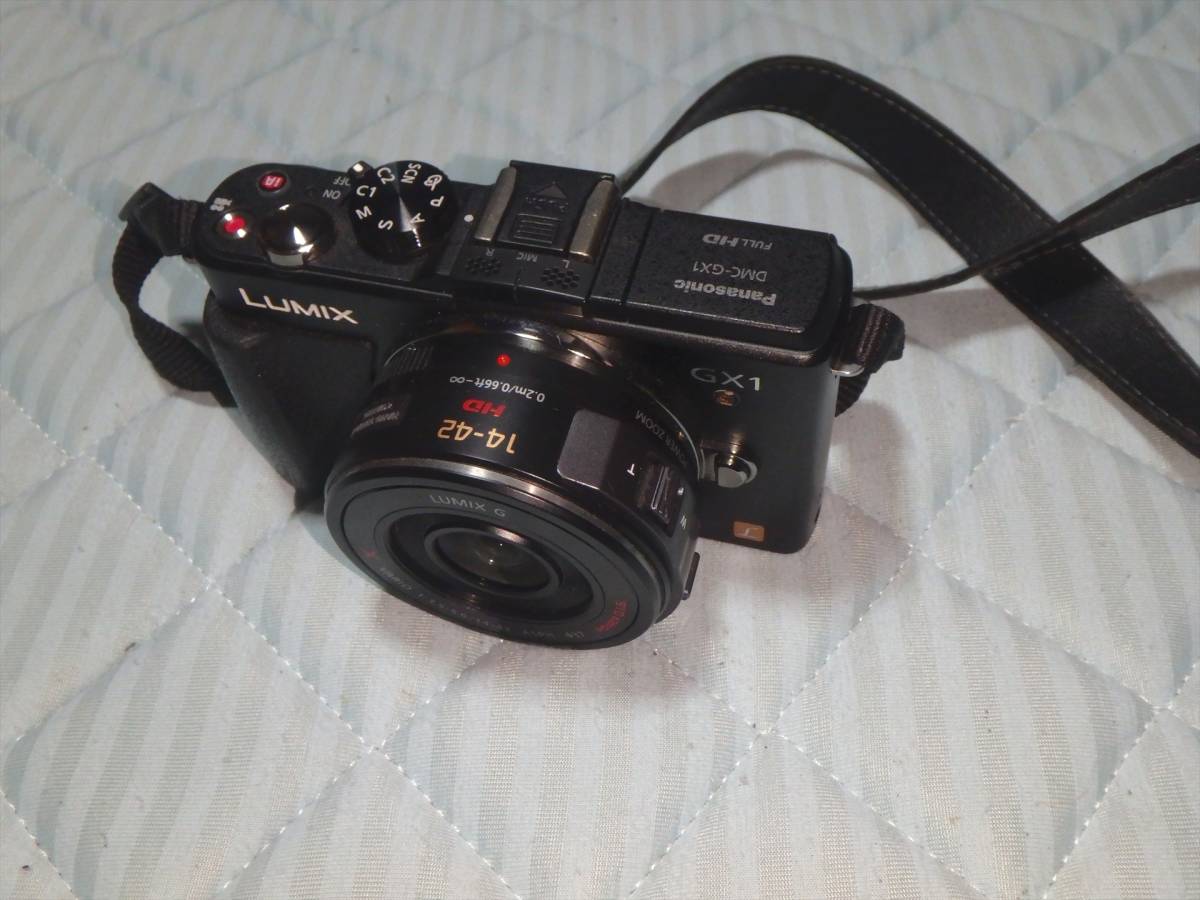 値引 送料無料 パナソニック DMC-GX1 ミラーレス一眼カメラ 14-42mm