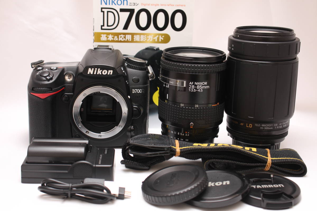 美品】 ニコン Wレンズセット＃82 D7000 Nikon ニコン