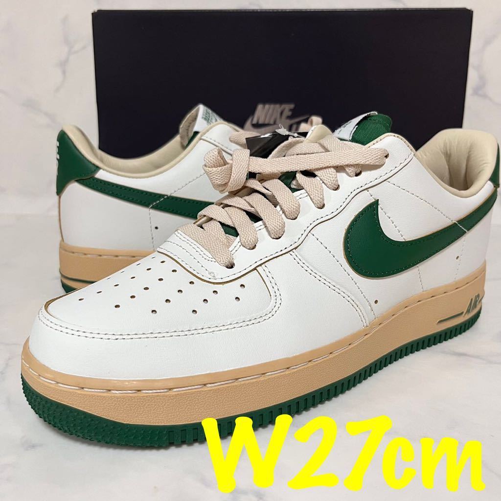 ★送料無料★【新品】27cm Nike Air Force 1 Low Green and Muslinナイキ ウィメンズ エアフォース1 ロー  グリーン アンド モスリン