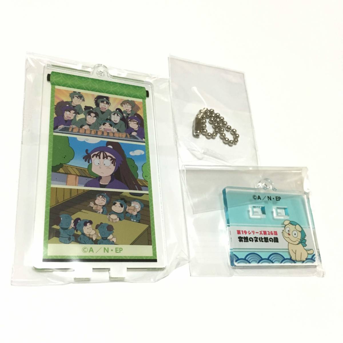  Nintama Rantaro anime ito Cafe trailing memorial acrylic fiber stand key holder no. 19 series no. 26 story [ sudden culture festival. step ]