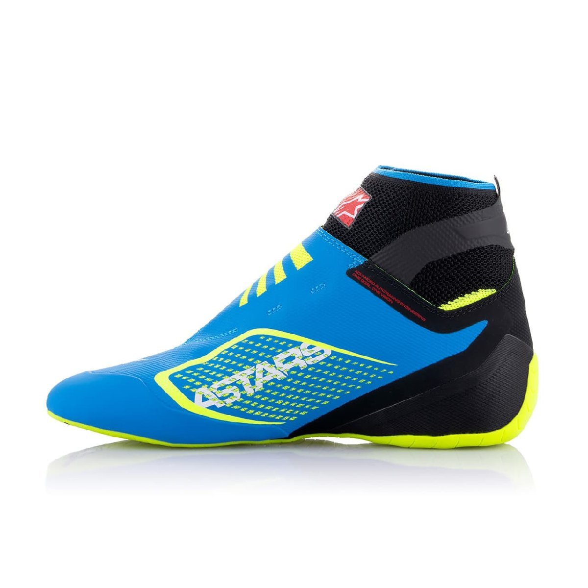 alpinestars(アルパインスターズ) カートシューズ TECH-1 KZ V2 SHOES (サイズUSD： 7) 155 BLACK YELLOW FLUO_画像2