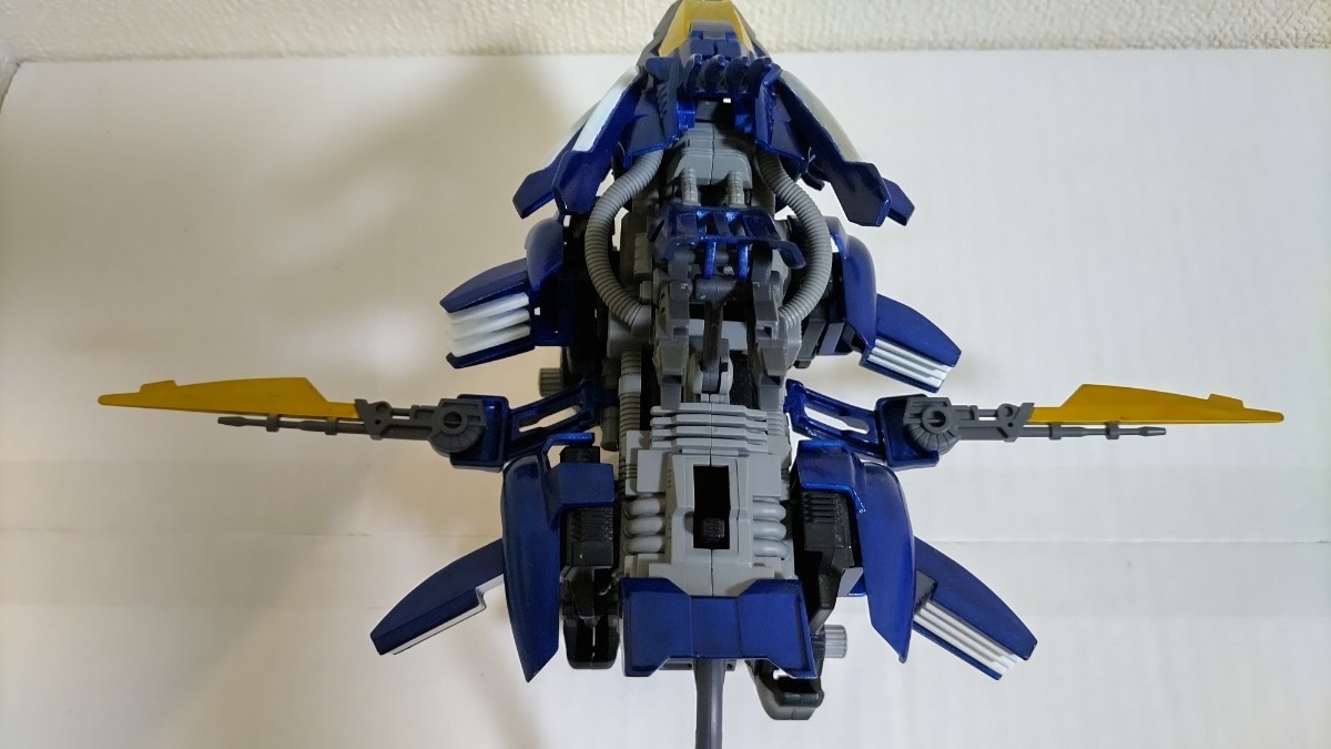 ゾイド ZOIDS「ブレードライガー ブルメタ塗装」完成品/箱・取説つき/動作OK/ジャンク扱い_画像8