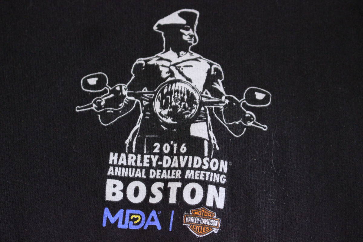 送料無料 ■ 2016年 古着 ハーレーダビッドソン ボストン BOSTON 女性用 女子 Harley Davidson Sサイズ_画像2