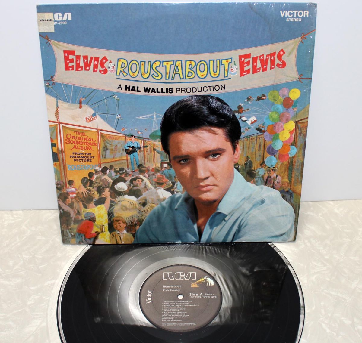 ◆エルヴィス・プレスリー USA盤◆ELVIS PRESLEY - LSP-2999 ROUSTABOUT 21101_画像1