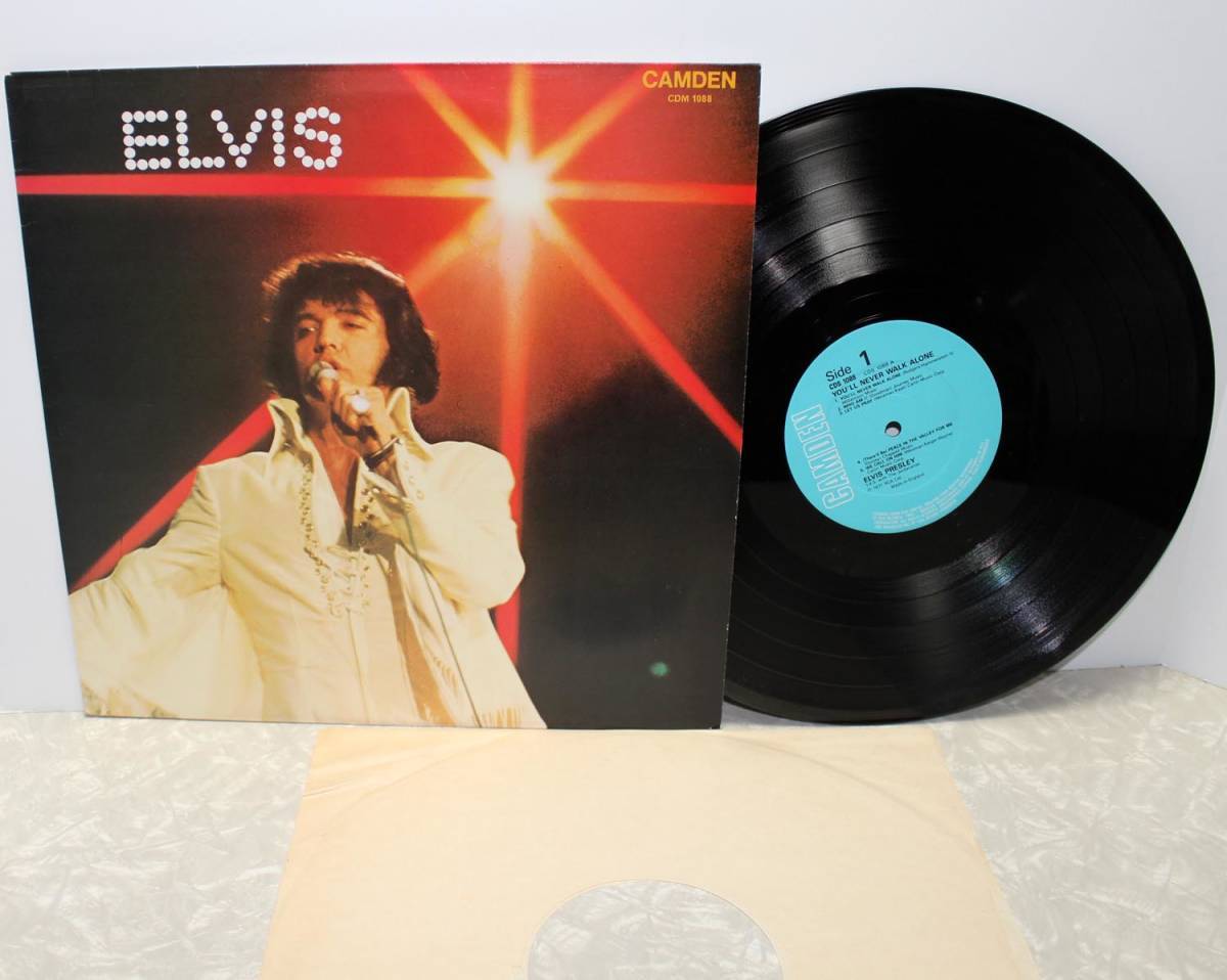 ◆エルヴィス・プレスリー 70s!◆ELVIS PRESLEY - CDS 1088 YOU'LL NEVER WALK ALONE UK盤 21101_画像1