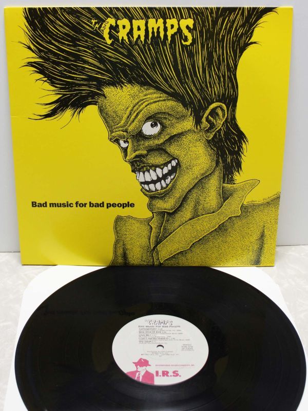 サイコビリー◆クランプス THE CRAMPS - Bad Music For Bad People◆1984 I.R.S. PSYCHOBILLY GARAGE ROCKABILLY PUNK ロカビリー_画像1