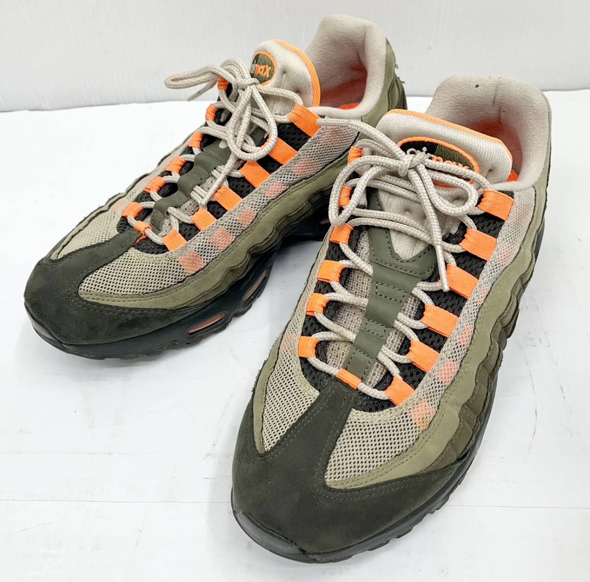 送料無料h46829 NIKE ナイキ AIRMAX 95 OG エアマックス TOTALORANGE AT2865-200 26.5cm_画像1