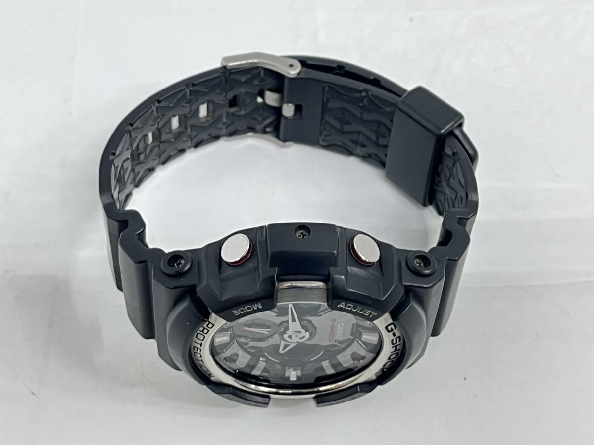 送料無料h51859 CASIO カシオ G-SHOCK GA-200 ブラック 腕時計 ジャンク品_画像4