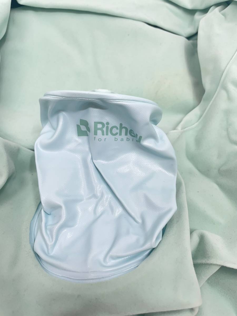  бесплатная доставка h52233 Richell Ricci .ru.... baby диван бледно-голубой товары для малышей стул 7 месяцев ~2 лет примерно 