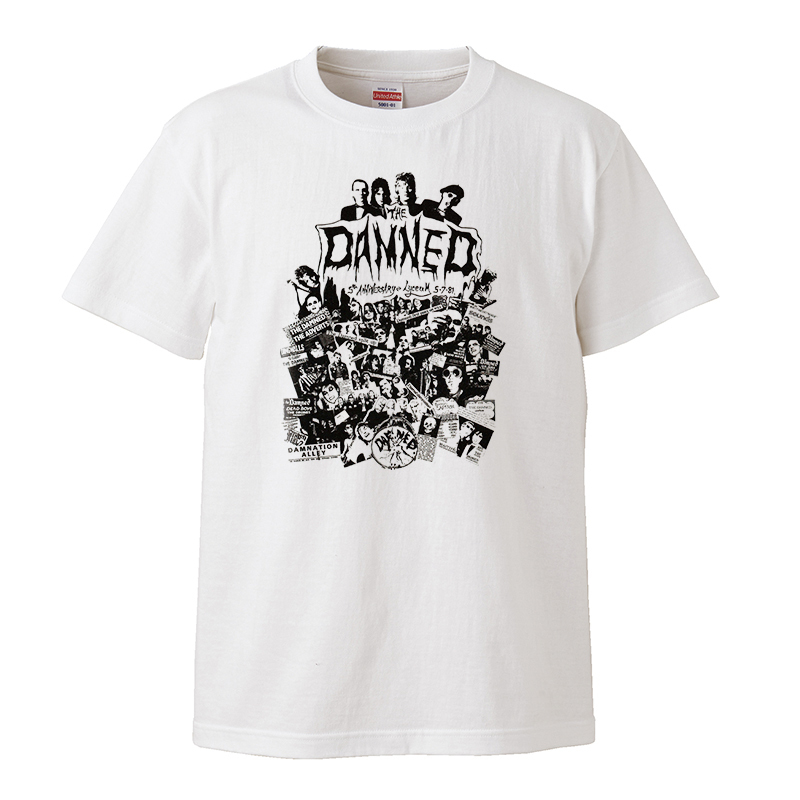 【Sサイズ 新品 】The Damned ダムド バンドTシャツ ロックTシャツ パンク 70s Punk キャプテン・センシブル 甲本ヒロト チバユウスケ_画像1