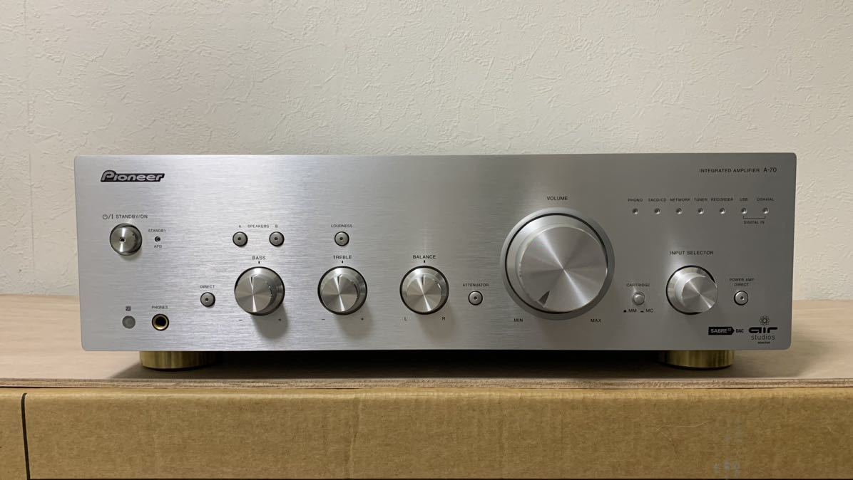 美品】Pioneer A-70 プリメインアンプ-