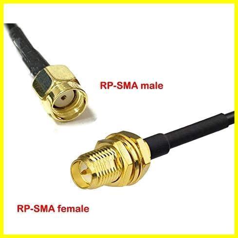 - メス オス オ SMA 延長ケーブル スがメスへの無線LAN RP-SMA ケーブル WIFIアンテナ 10M 同軸RFコネクタ GTIWUNG_画像3