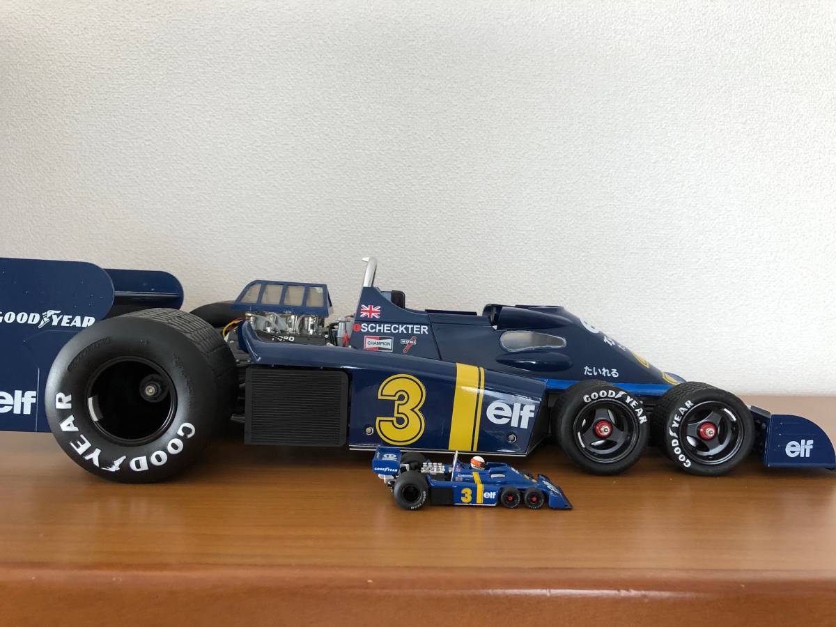 アシェット 1/8 ティレル P34 1976 日本GP タイレルフォード お アシェット 1/8 ティレル P34 1976 日本GP タイレルフォード お