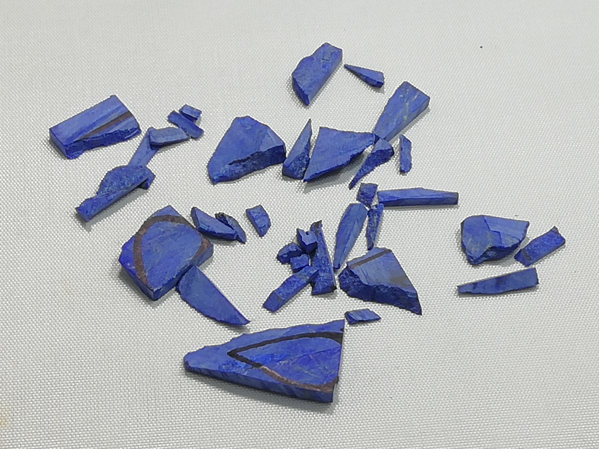 ハイグレード天然ラピスラズリー原石 14gm 10965 - 原石 ハイグレード天然ラピスラズリー原石 14gm 10965 - 原石