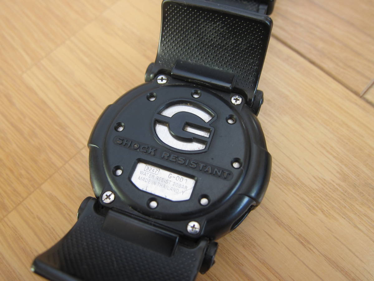 未使用 復刻 CASIO G-SHOCK G-001-1AJ F ジェイソン - 腕時計(デジタル)