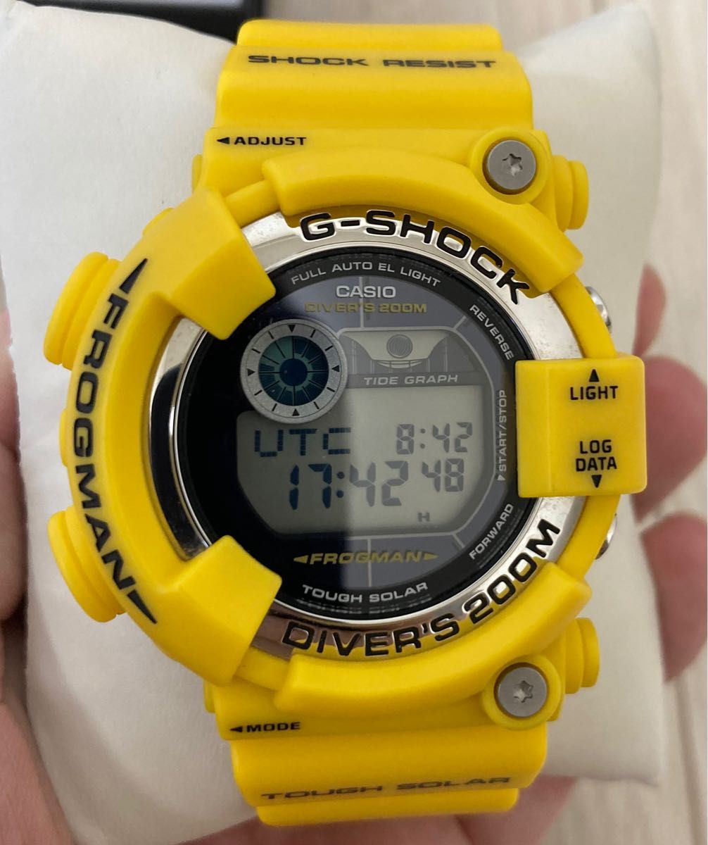 G-SHOCK イエローFROGMAN タフソーラー GF-8250-9JF|Yahoo!フリマ(旧