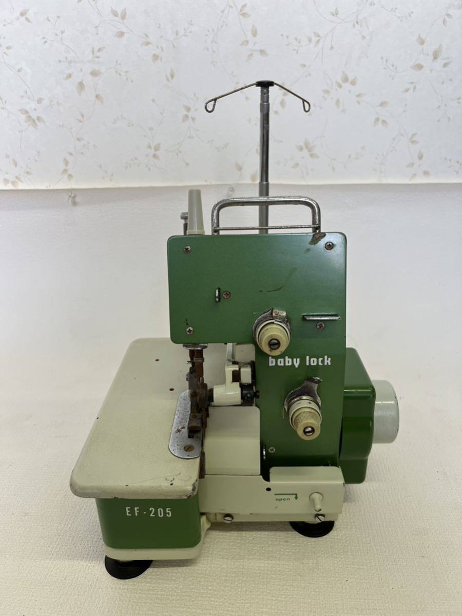 豊富な即納AK7038 JUKI baby lock ロックミシン EF-205/ジャンク品