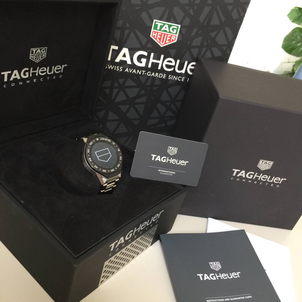 男性に人気！ ○【TAGHeuer】タグホイヤー CONNECTED 動作品(NS230610