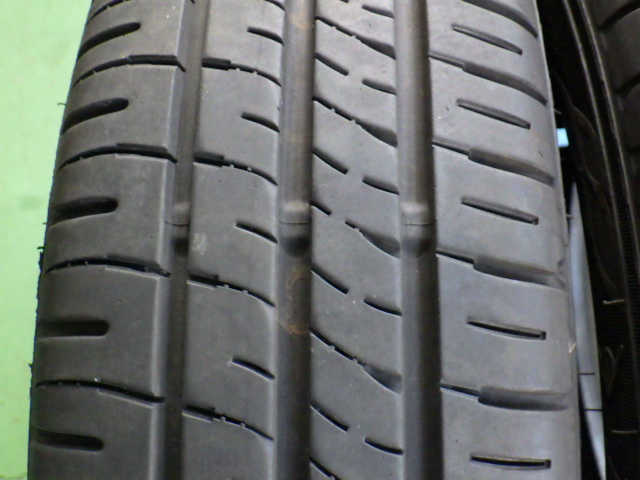 DUNLOP ENASAVE EC204 155/65R13 73S タイヤ2本 22年 6.0mm 【管理番号 9195 RB3-601】中古【小物】_画像7