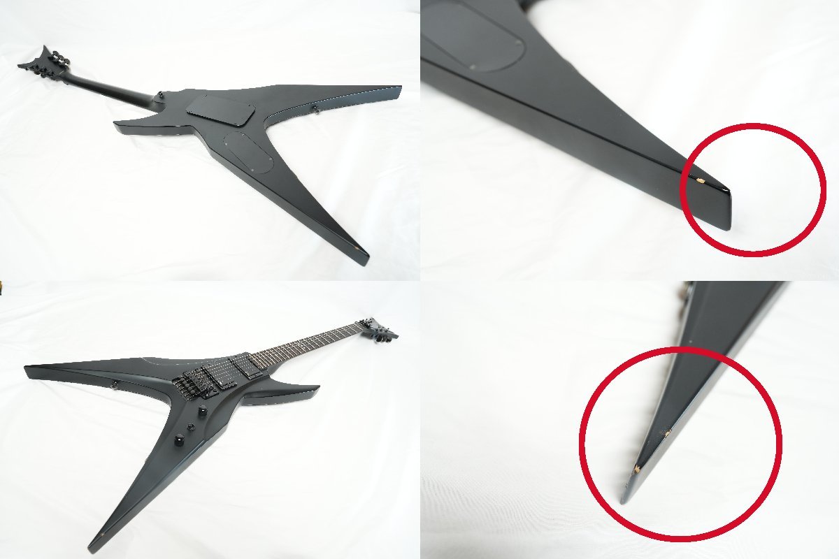 *DBZ GUITARS/DEAN*Bird of Prey MTB матовый черный Fujigen производства сделано в Японии состояние хороший HC есть *