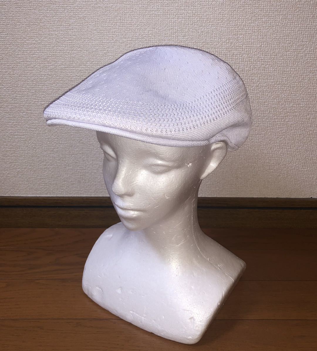 新品 KANGOL Tropic 507 Ventair K3208HT XL カンゴール トロピック ベントエアー ハンチングキャップ ベレー帽 ホワイト 白 504 男女兼用_画像1