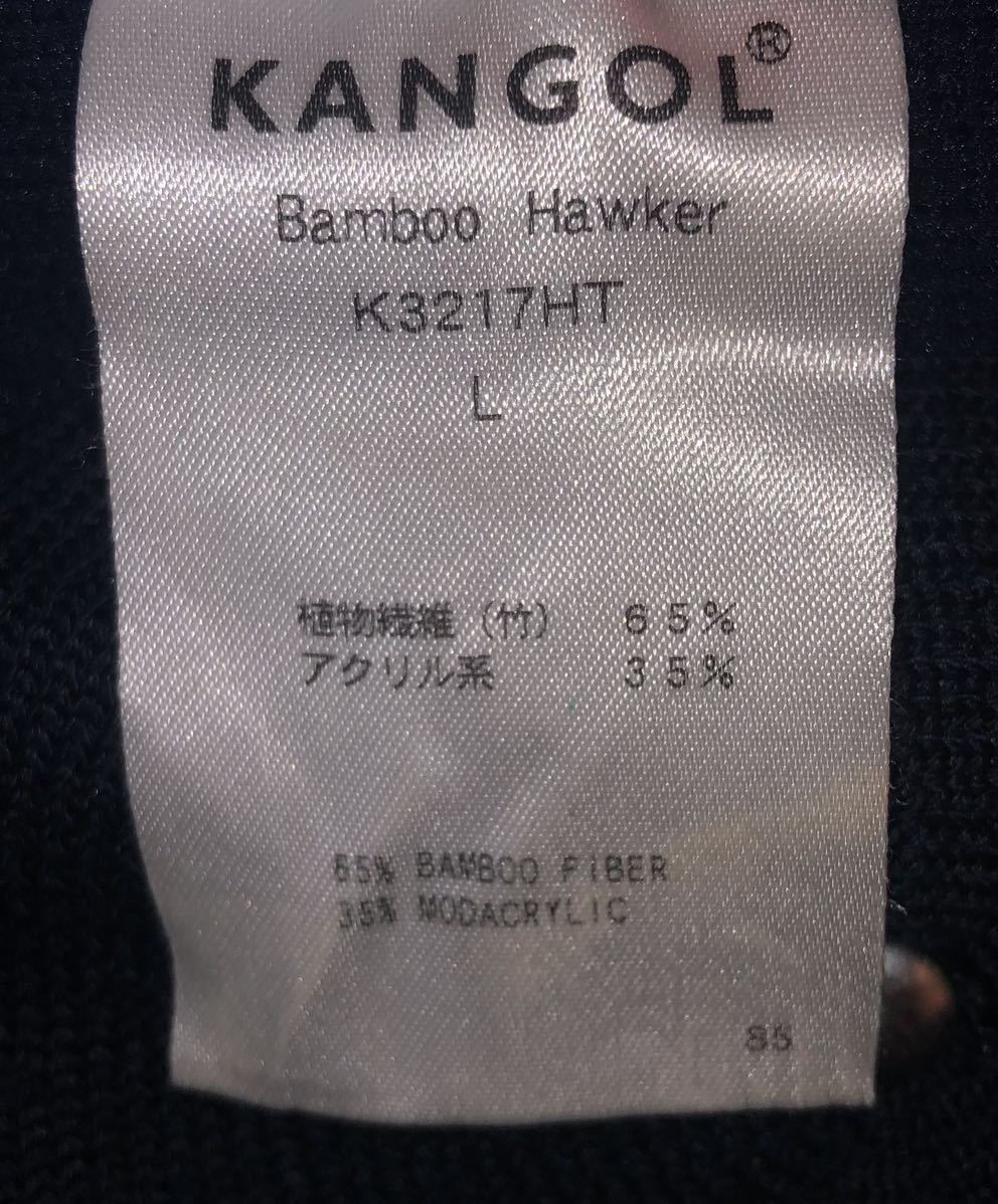 KANGOL Bamboo Hawker K3217HT L Kangol bamboo сигнал машина кепка hunting cap колпак кепка hunting cap шапочка берет темно-синий темно-синий L для мужчин и женщин 