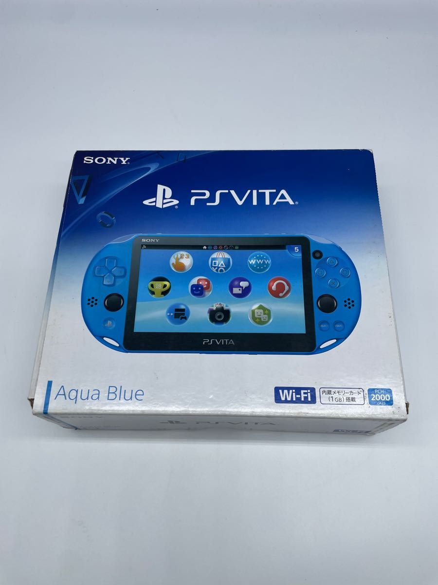 美品】PS Vita PCH-2000 アクアブルー｜PayPayフリマ