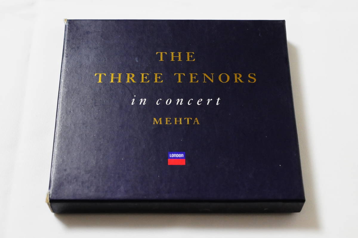 【PURE GOLD DISC】３大テノール 世紀の競演 The Three Tenors in concert [LONDON POCL-1481]【パヴァロッティ・ドミンゴ・カレーラス】_画像1