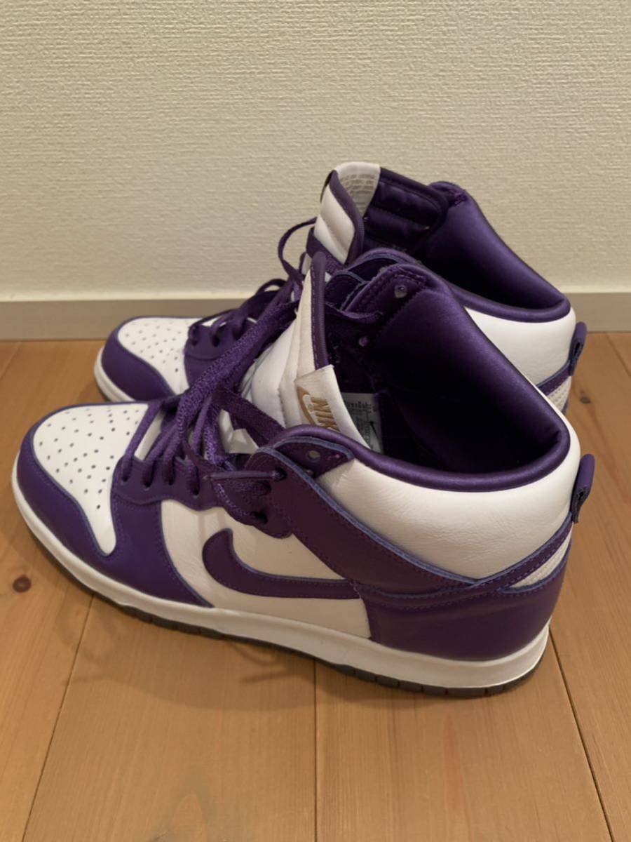 NIKE DUNK PREMIUM PURPLE HIGH LE 27.5cm ダンク AIR JORDAN RETRO SBナイキ ナイキエアジョーダン1_画像5