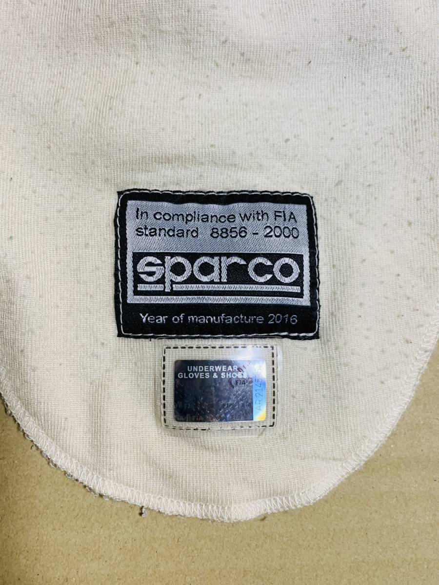 スパルコ SPARCO バラクラバ 1ホール フェイスマスク BALACLAVA Eye Opening ノーメックス オープンフェイスタイプ FIA8856-2000_画像3