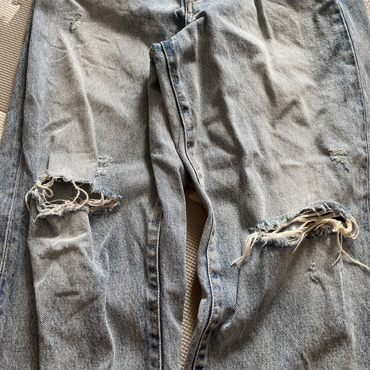 MOUSSY HW CRASH LOOSE STRAIGHT|PayPayフリマ