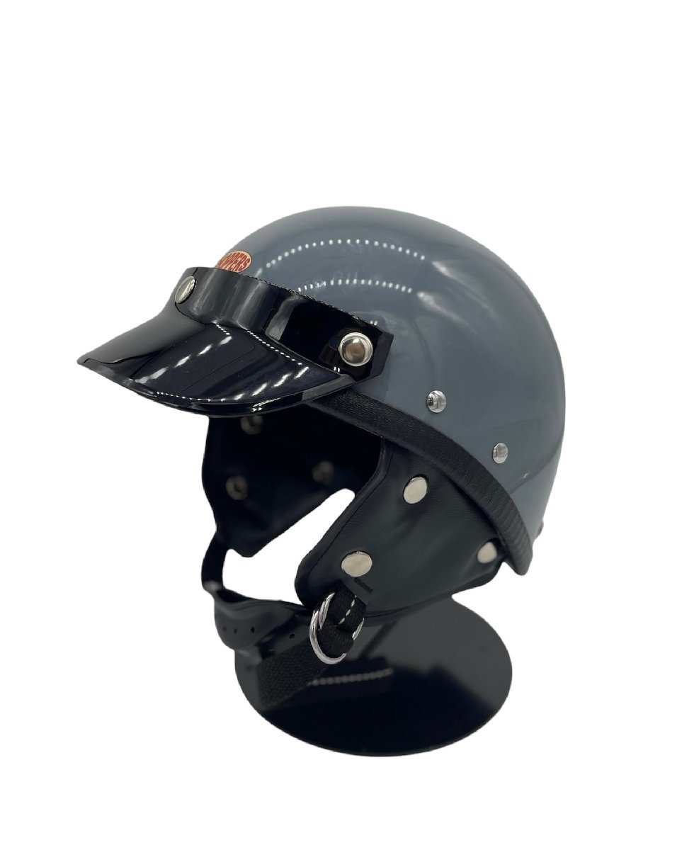 CHOPPERS　オリジナル　ショーティータイプヘルメット　MORRIS　アイボリーホワイト_画像4