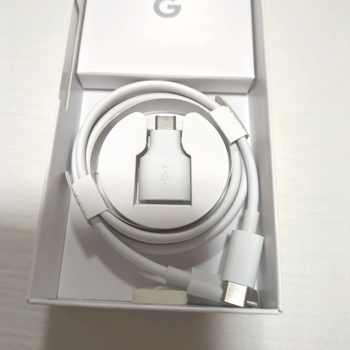 GooglePixel7a 箱 クイックスイッチアダプター 充電ケーブル GooglePixel7a 箱 クイックスイッチアダプター 充電ケーブル
